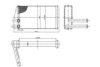 ORDONEZ 2066924 Heat Exchanger, interior heating